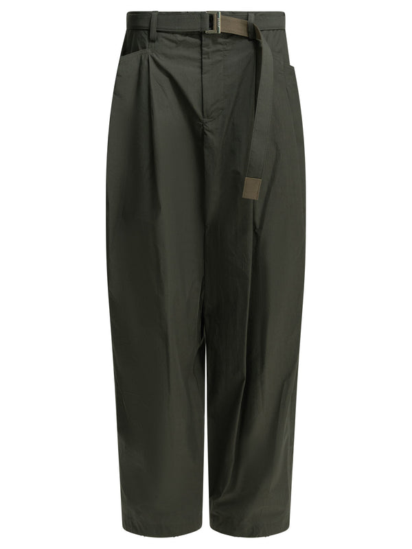 Typewriter Trousers Green