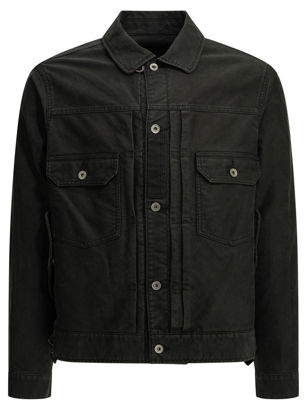 Padded Cotton Jacket Black