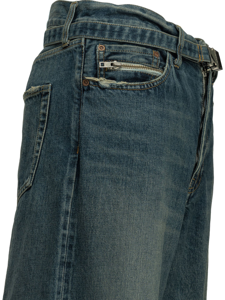 Sacai Beyondexx Jeans - Blue | afdd7795fb347754b4a40d90f704fa092a283724