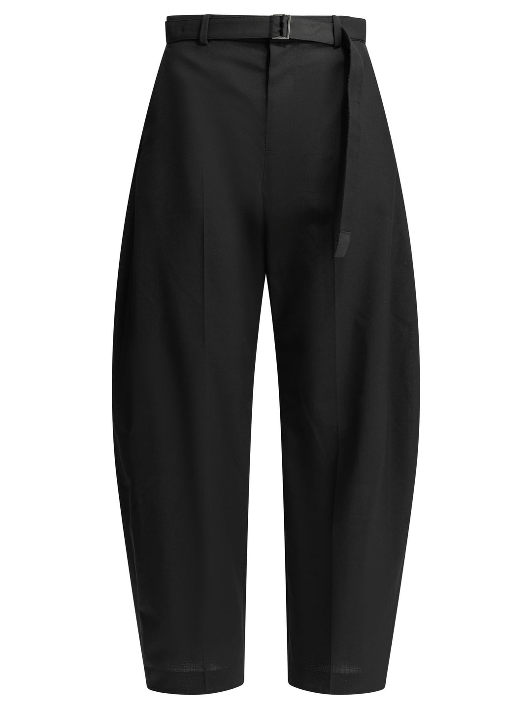 Sacai Tailored Wool Pants Trousers - Black | b2799b3256740646a5ebfec7905a7369c2861521