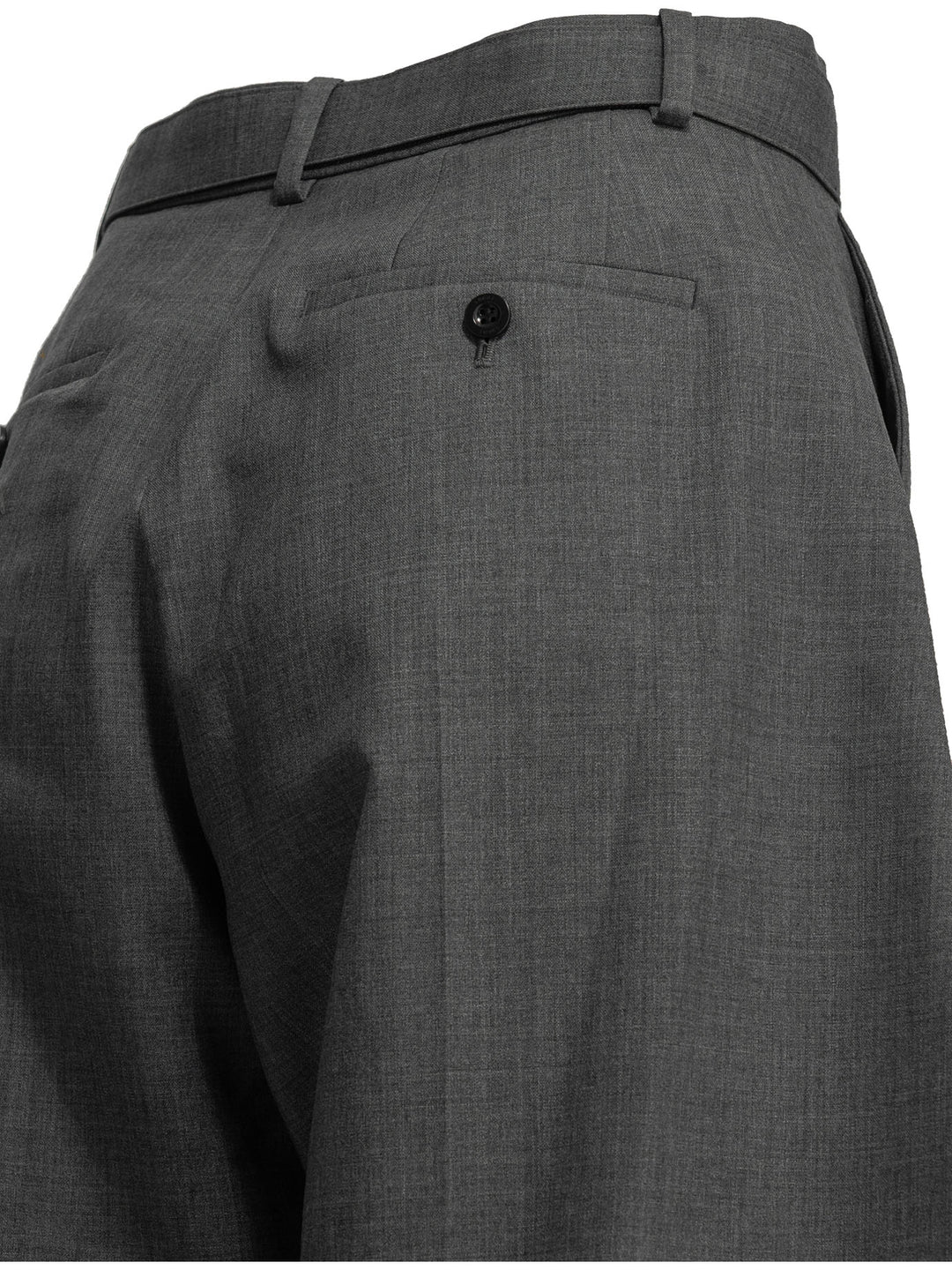 Sacai Tailored Wool Pants Trousers - Grey | f3a6a296399cdec5ec9c1ab391b80433281881c1
