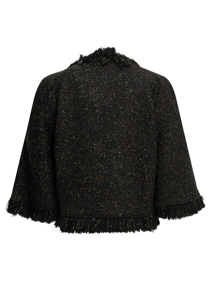 Sacai Nep Jackets and Coats - Black | d0acb19ead079a747bbcaa39137695ce0654841e