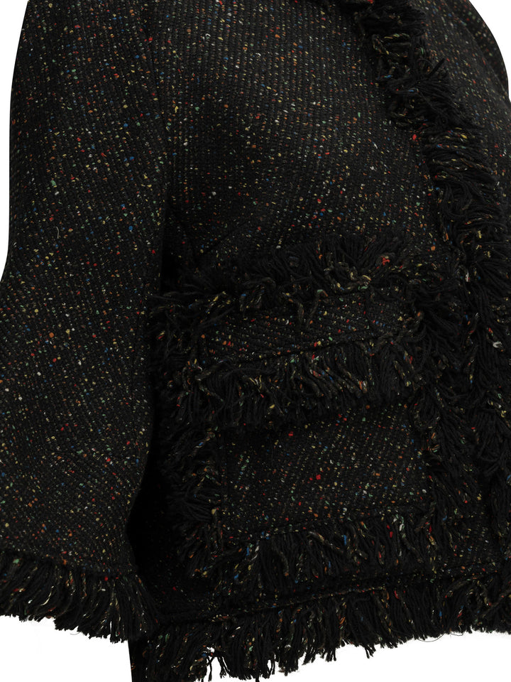Sacai Nep Jackets and Coats - Black | 4d1ba03e6e92b903d2cbd80db339490bb29c1644