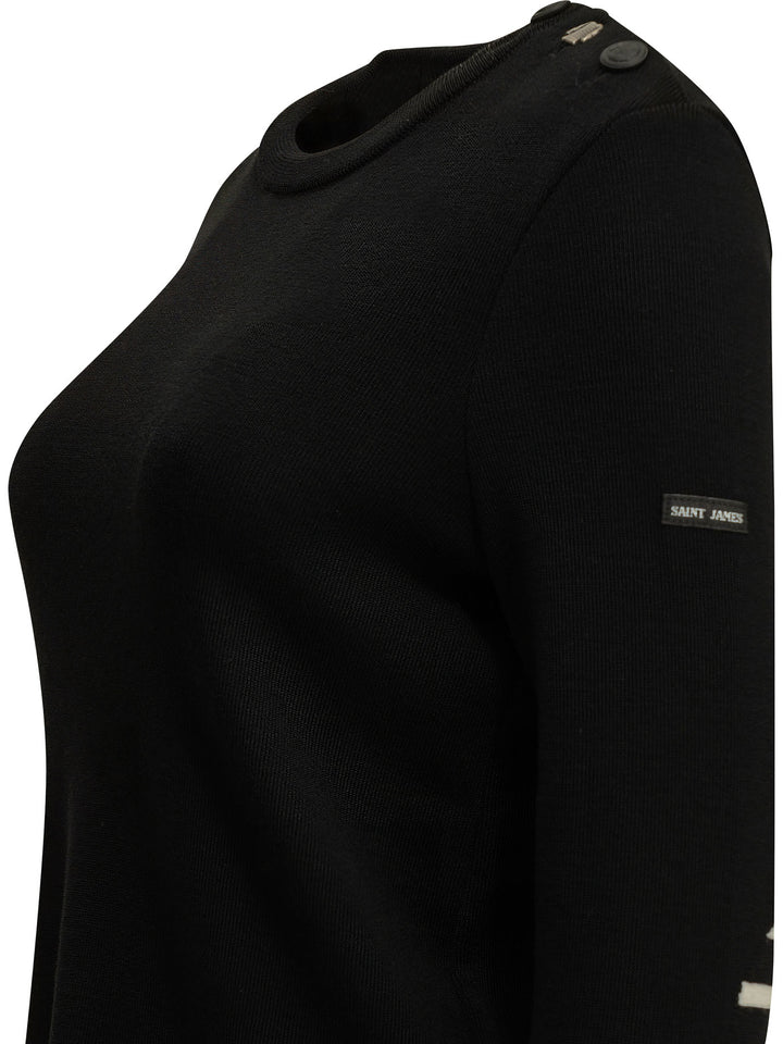 Saint James  Knitwear - Black | 12e823d68312c97e04ba1eafa155478f94a56adb