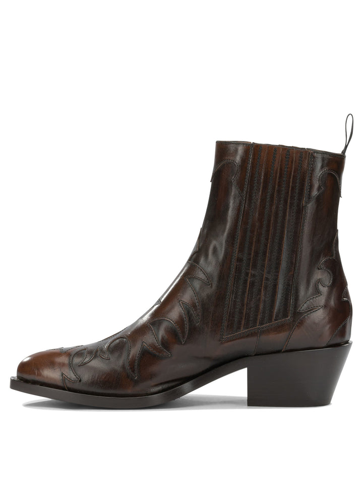 Sartore Postiano 45 Mm Boots and Ankle Boots - Brown | 41460897b7ca211aa646a6692923d3547323a600
