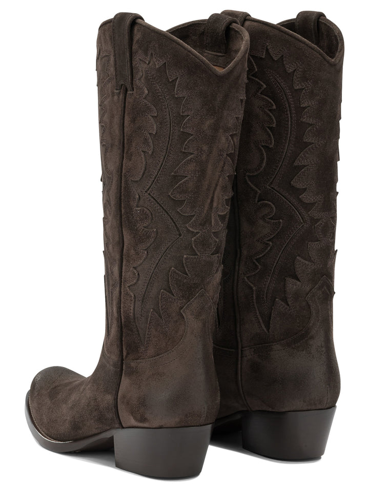 Sartore Leather Cowboy Boots Boots and Ankle Boots - Brown | 00536bd40db034db1dc451e23e2b78f99ba90516
