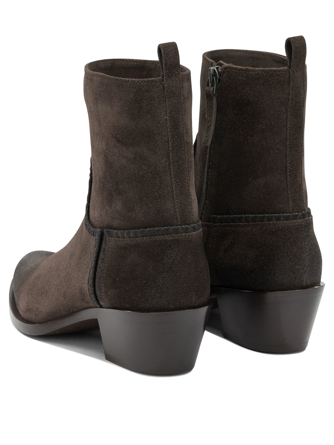 Sartore Velour 45mm Boots and Ankle Boots - Brown | 70bb876fe77c5f7faaa3e267faa7f2e1125d8b0f