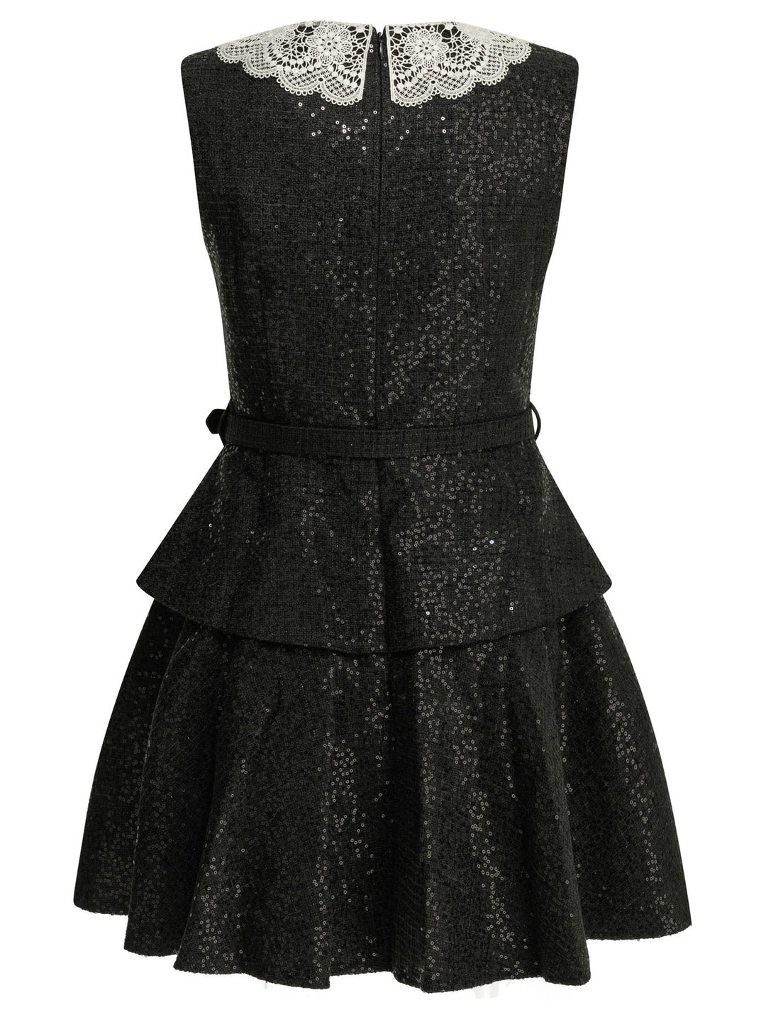 Self-Portrait Short Sequin Dress Dresses - Black | 37bed79e2899f59f66d83554ffc441c25fc039de