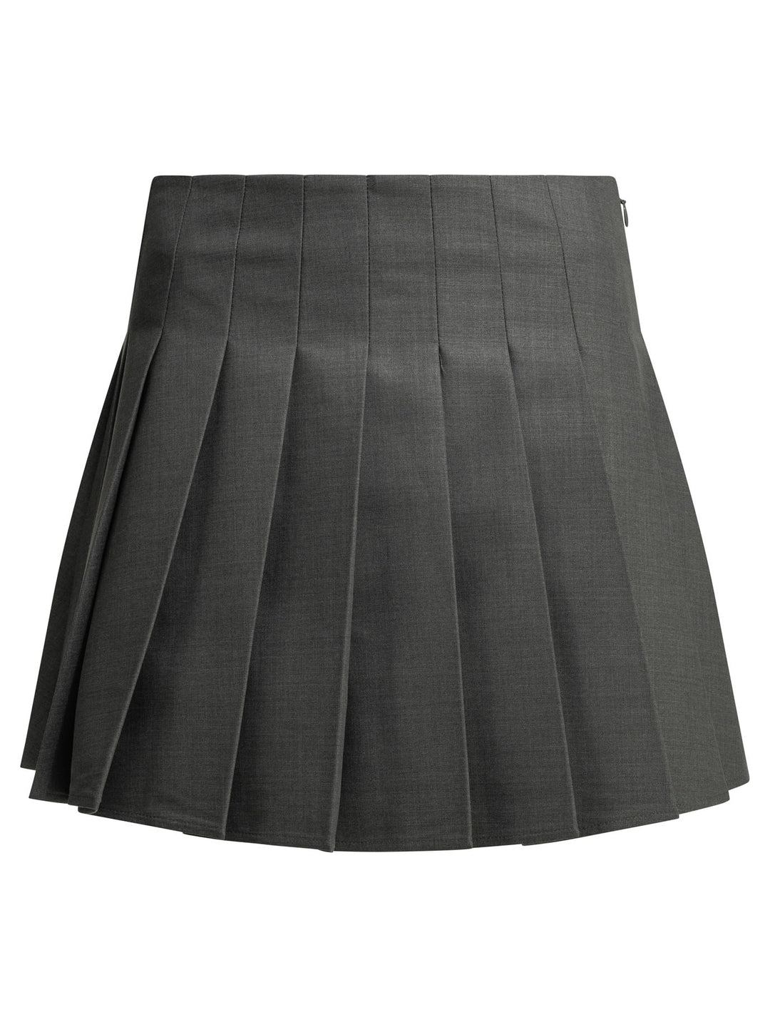 Self-Portrait Pleated Miniskirt Skirts - Grey | 278a3eed68911787ba1485049fcb22d2dc1538b0