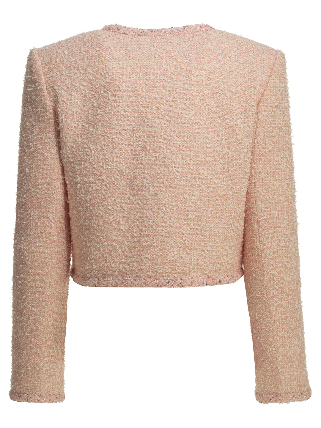 Self-Portrait Bouclé Blazer Jackets and Coats - Pink | d23a126900069bb9e7cdc7d9280d3067e8923a9e