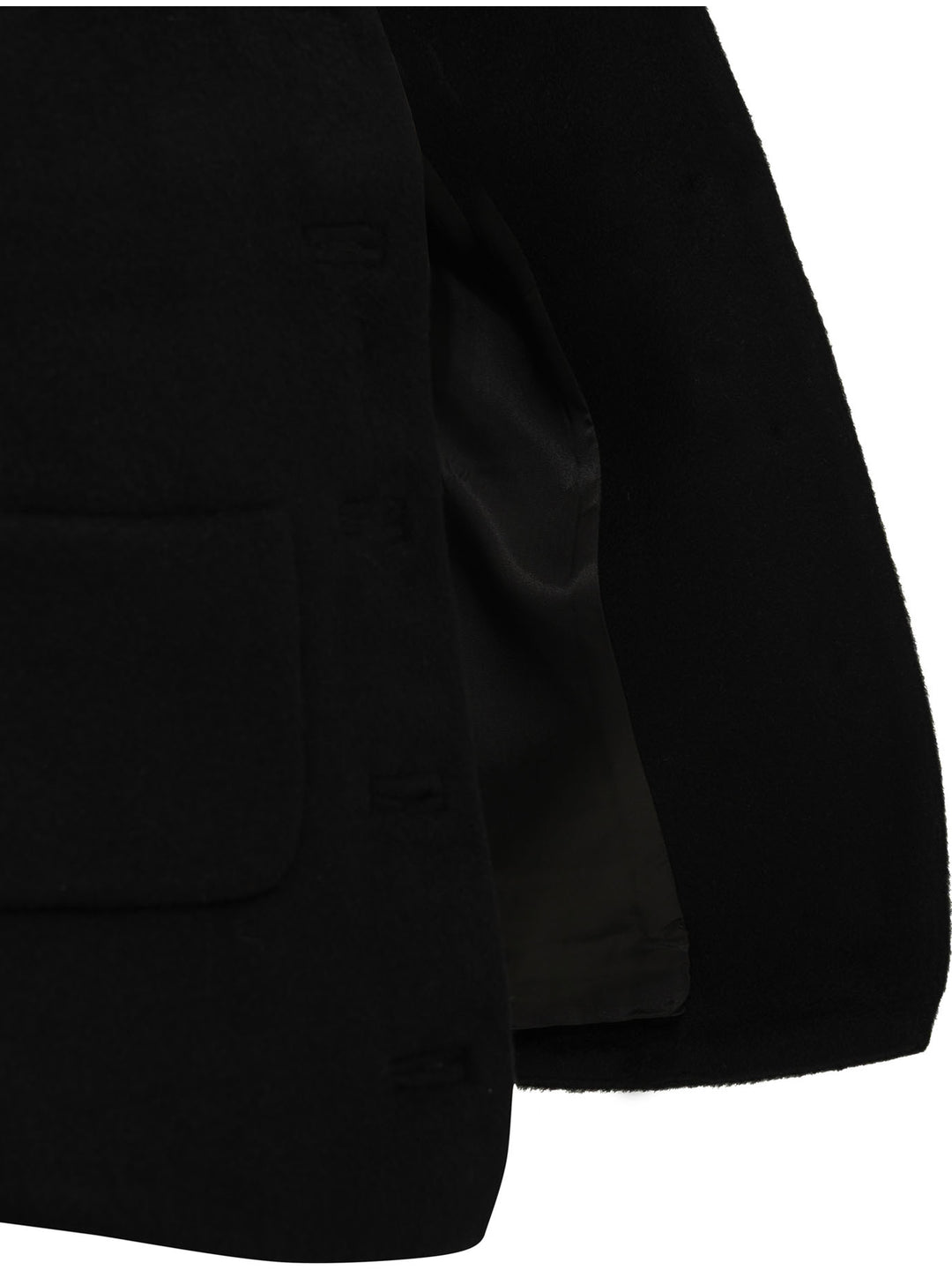 Self-Portrait Short Wool Coat Jackets and Coats - Black | 59fea9bb8fcd758c891cb1b23802a129d0831255