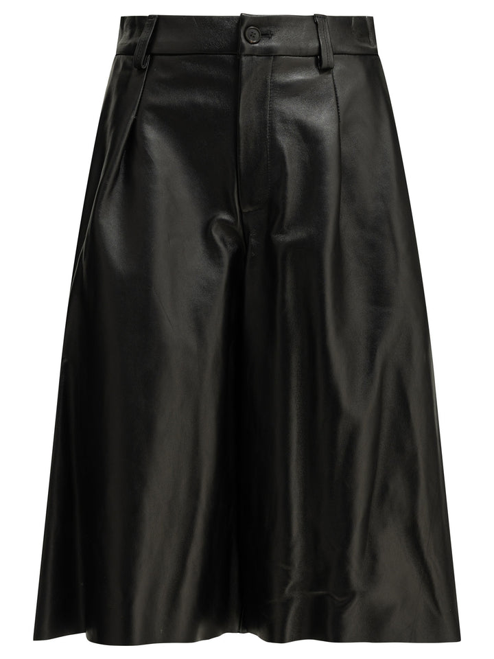 Semper Formal Leather Shorts - Black | e324951fc89af9c0ee4af9437f92589006297cc1