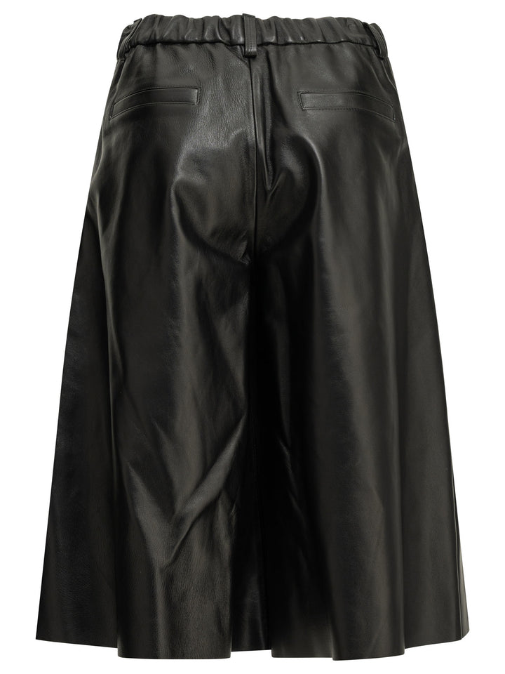 Semper Formal Leather Shorts - Black | 674259683245f5b5b35906cd02fa20589b671f21