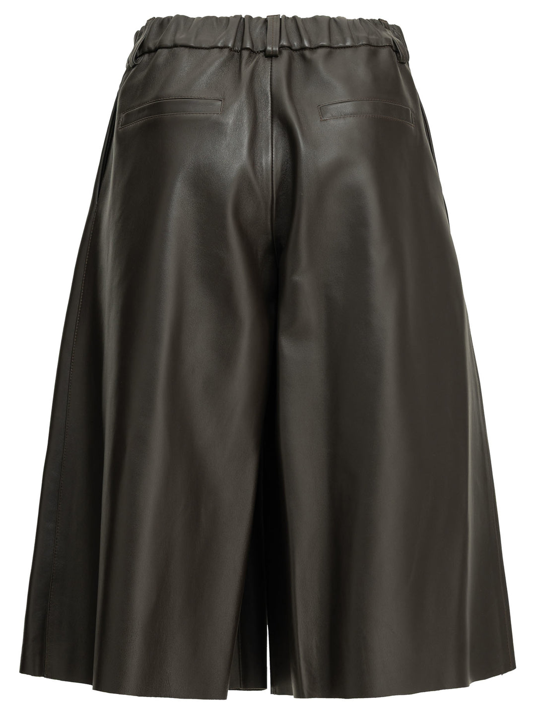 Semper Formal Leather Shorts - Brown | 1506536aefc21afe3ef4f7d99e5f7fe8373240c3