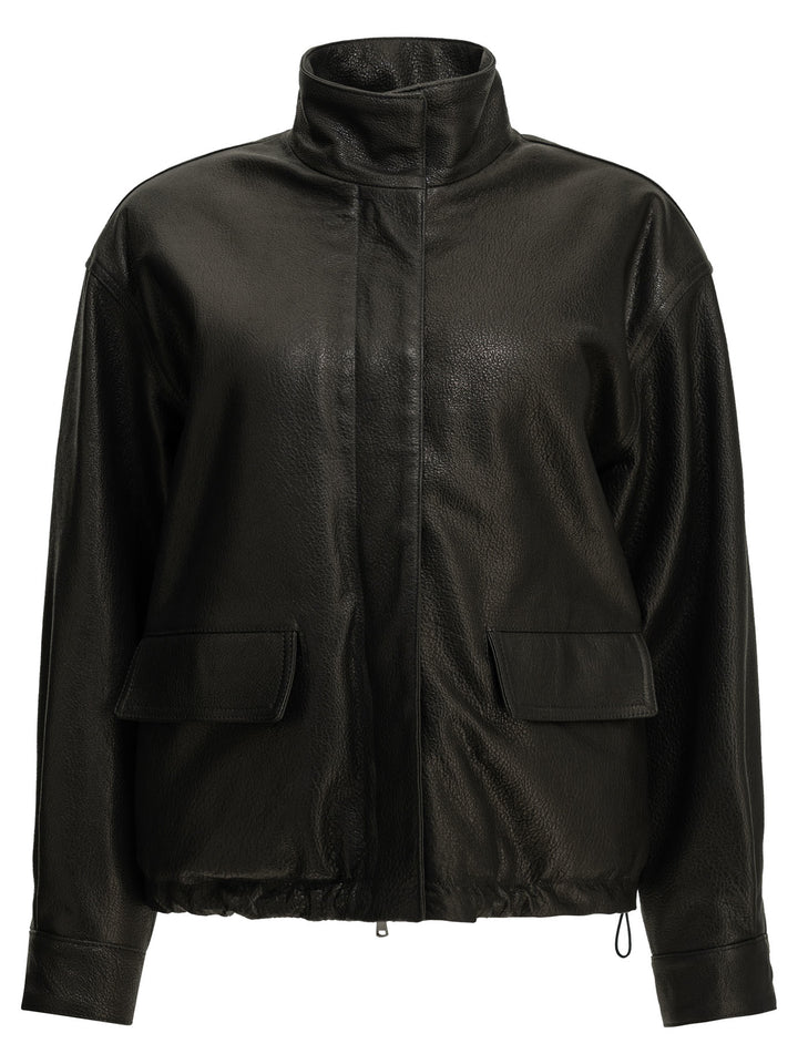 Semper Nappa Leather Jacket Jackets and Coats - Brown | 4eb631072762e85fedb05d77326ef948c2ac6943