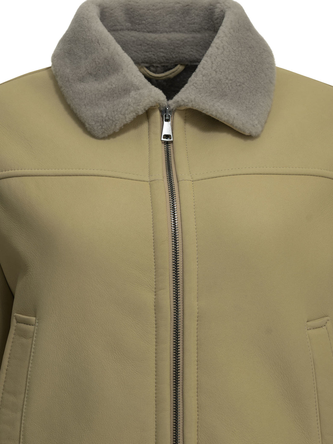 Semper Shearling Jacket Jackets and Coats - Beige | 65e96417c68236fe769f1947bb3ce065f8dc2940