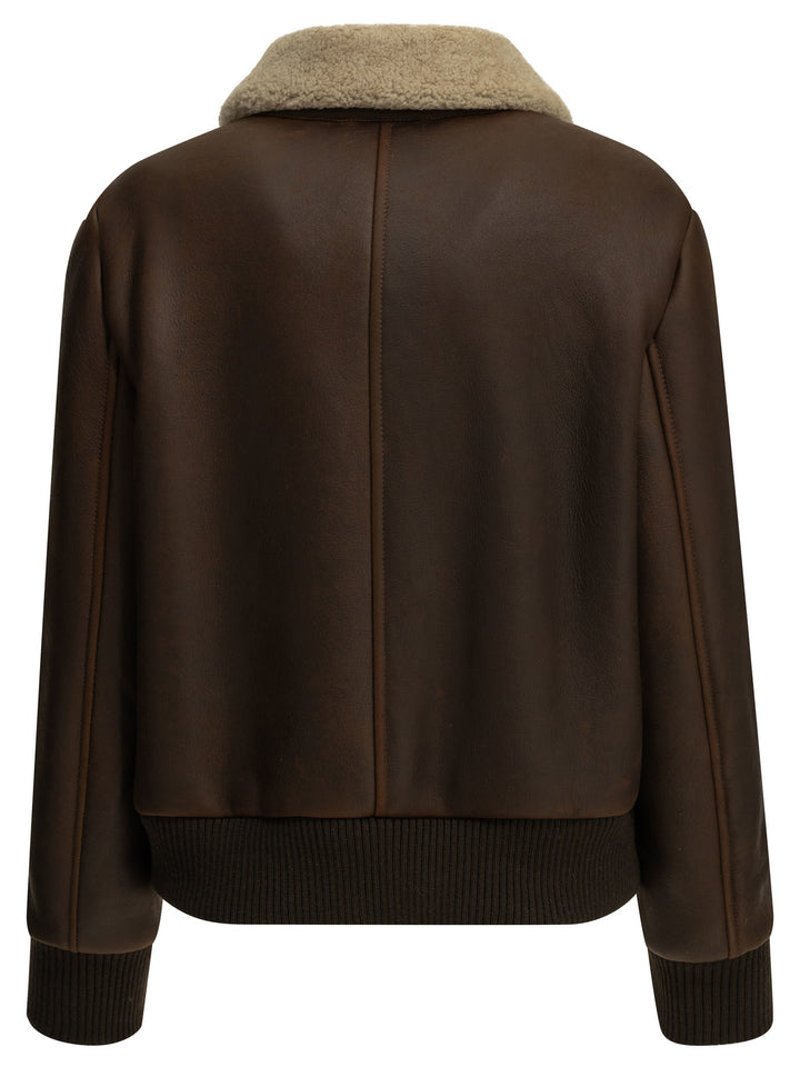 Semper Shearling Jacket Jackets and Coats - Brown | cd760b5ebfacff4626a930fdeafe07971b363fb7
