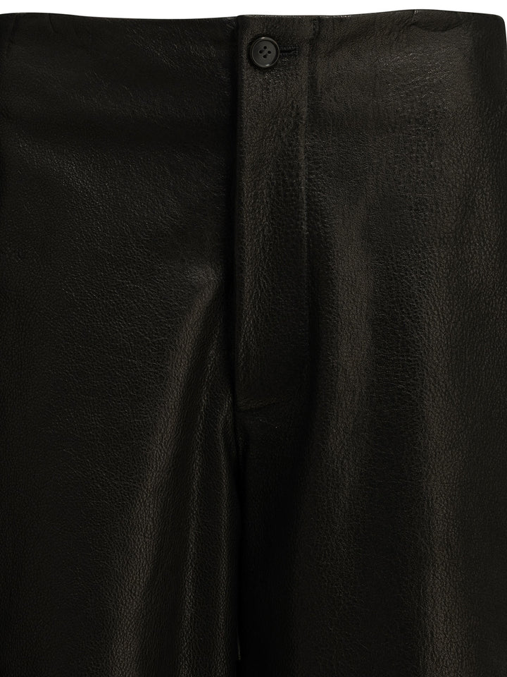 Semper Formal Leather Shorts - Black | befd2c21e6e136cc1f46e49416f37b6d948badf4