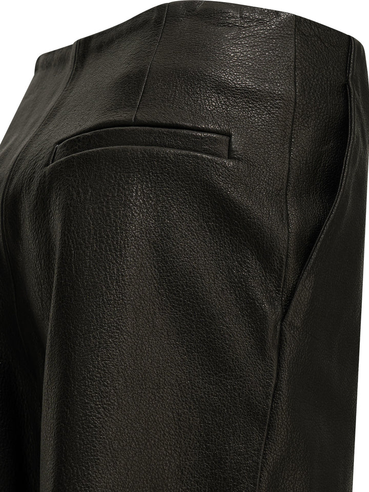 Semper Formal Leather Shorts - Black | d96513e0a7f926304d8c01133b4698b41507184e