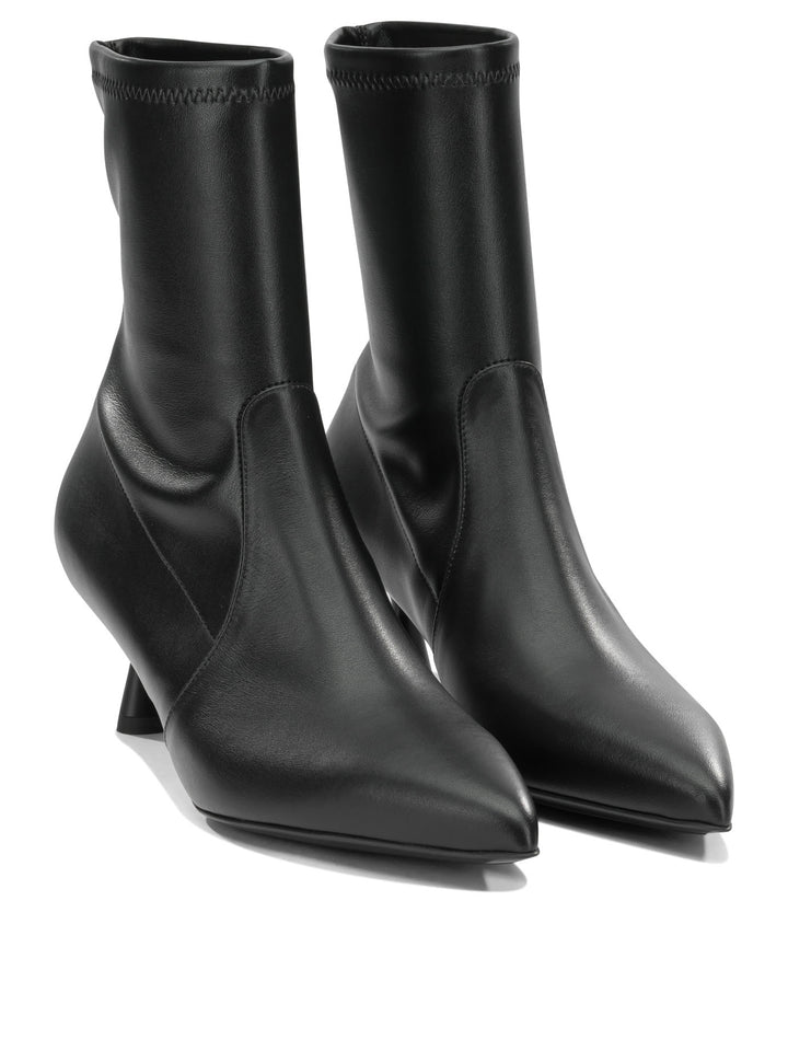 Sergio Levantesi Celine 35mm Boots and Ankle Boots - Black | 154e8619df0e3803c2bfd18fe4ebc6f07acc0230