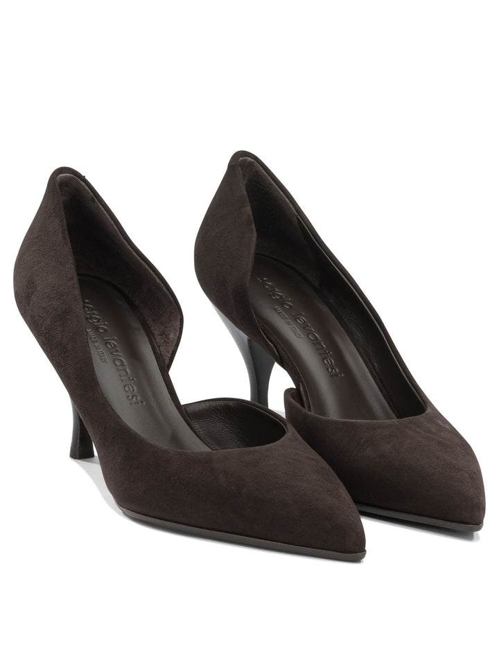 Sergio Levantesi Jada 60mm Heeled shoes - Brown | c097cbf1b27d9eee40d39449a15c5e4b71d01035