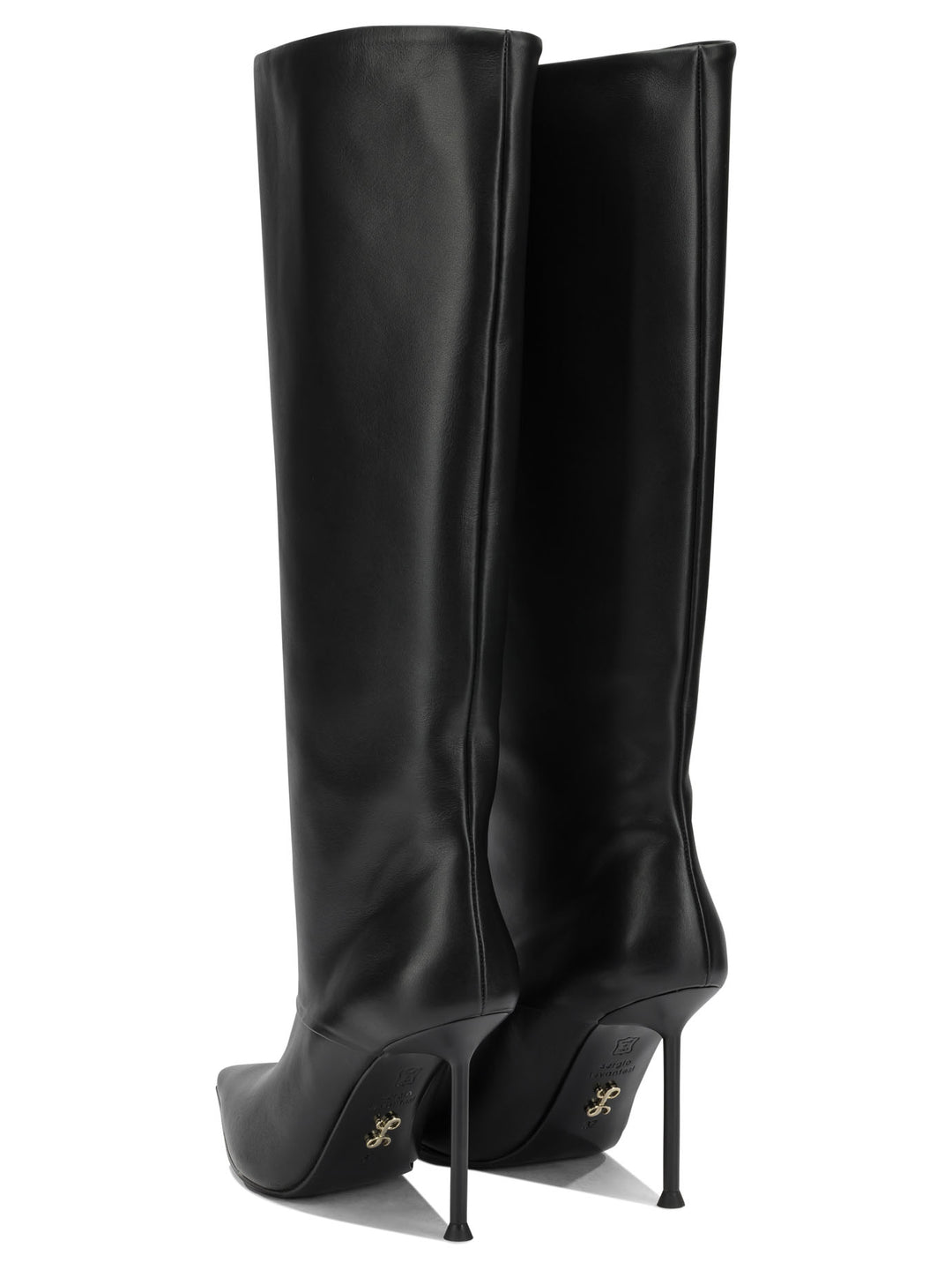 Sergio Levantesi Layla 100mm Boots and Ankle Boots - Black | f3ac0945fb4a864c60a41cd4f2bc2171a4ff6286