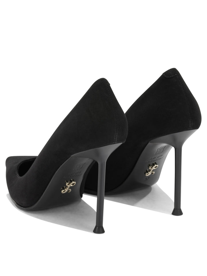 Sergio Levantesi Leyla 100mm Heeled shoes - Black | 61941d870e6cf2ac2a18eaaebe2810b7ea98fc95