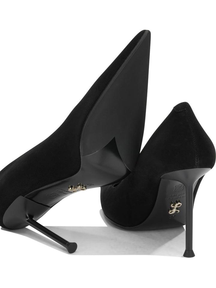 Sergio Levantesi Leyla 100mm Heeled shoes - Black | 1bfda2f5e226277b05afa08555b314641196ada8
