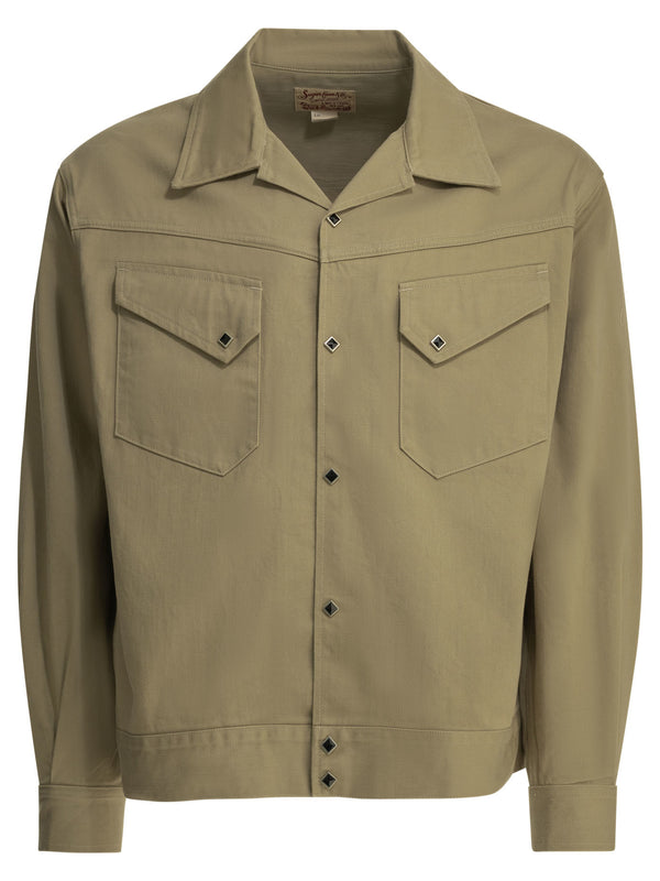 Western Native American Jackets And Coats Beige