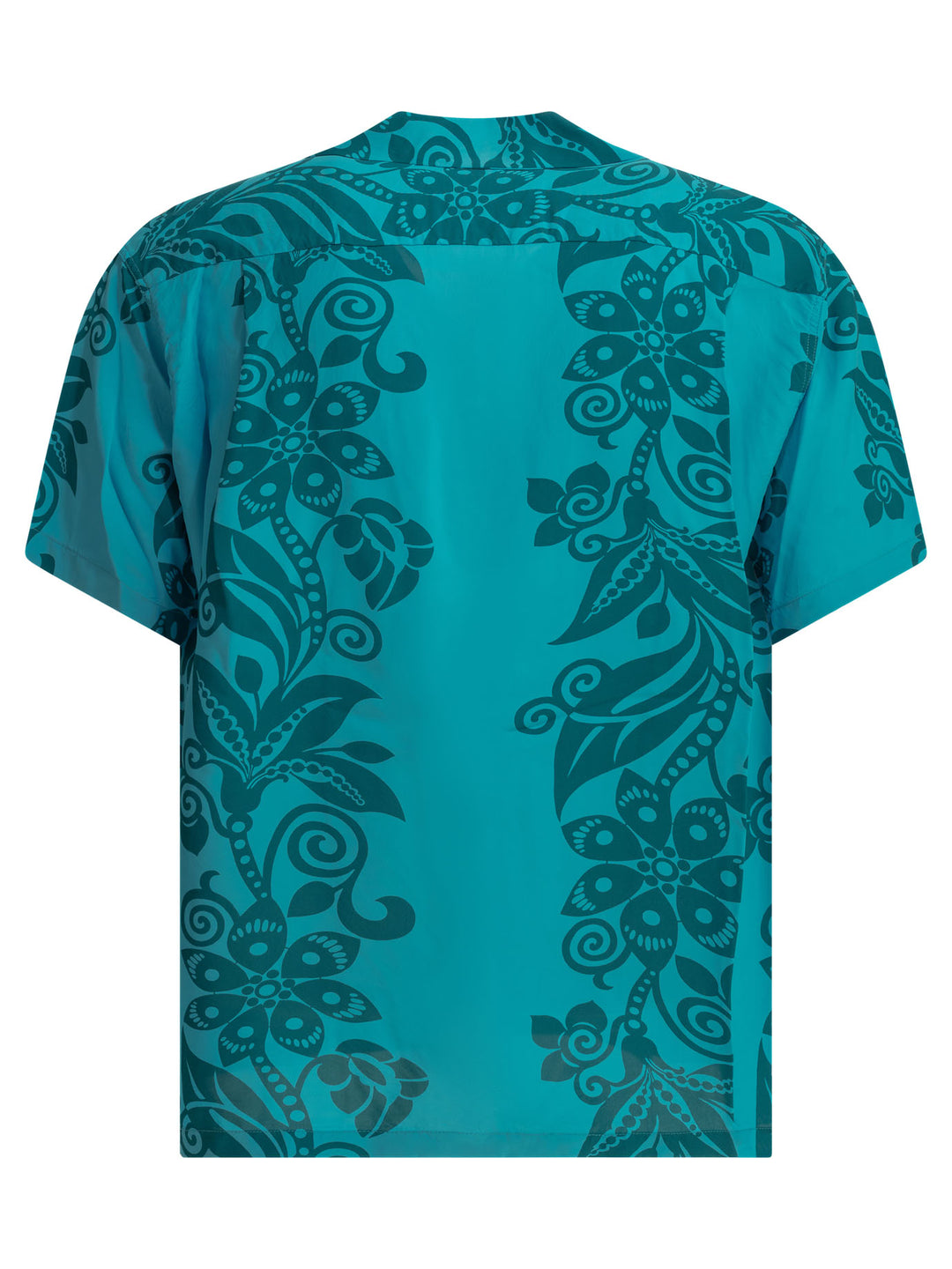 Sun Surf Pictograph Flower Shirts - Light blue | 0851c557c21b5a762b0ccaef32b2811807405761