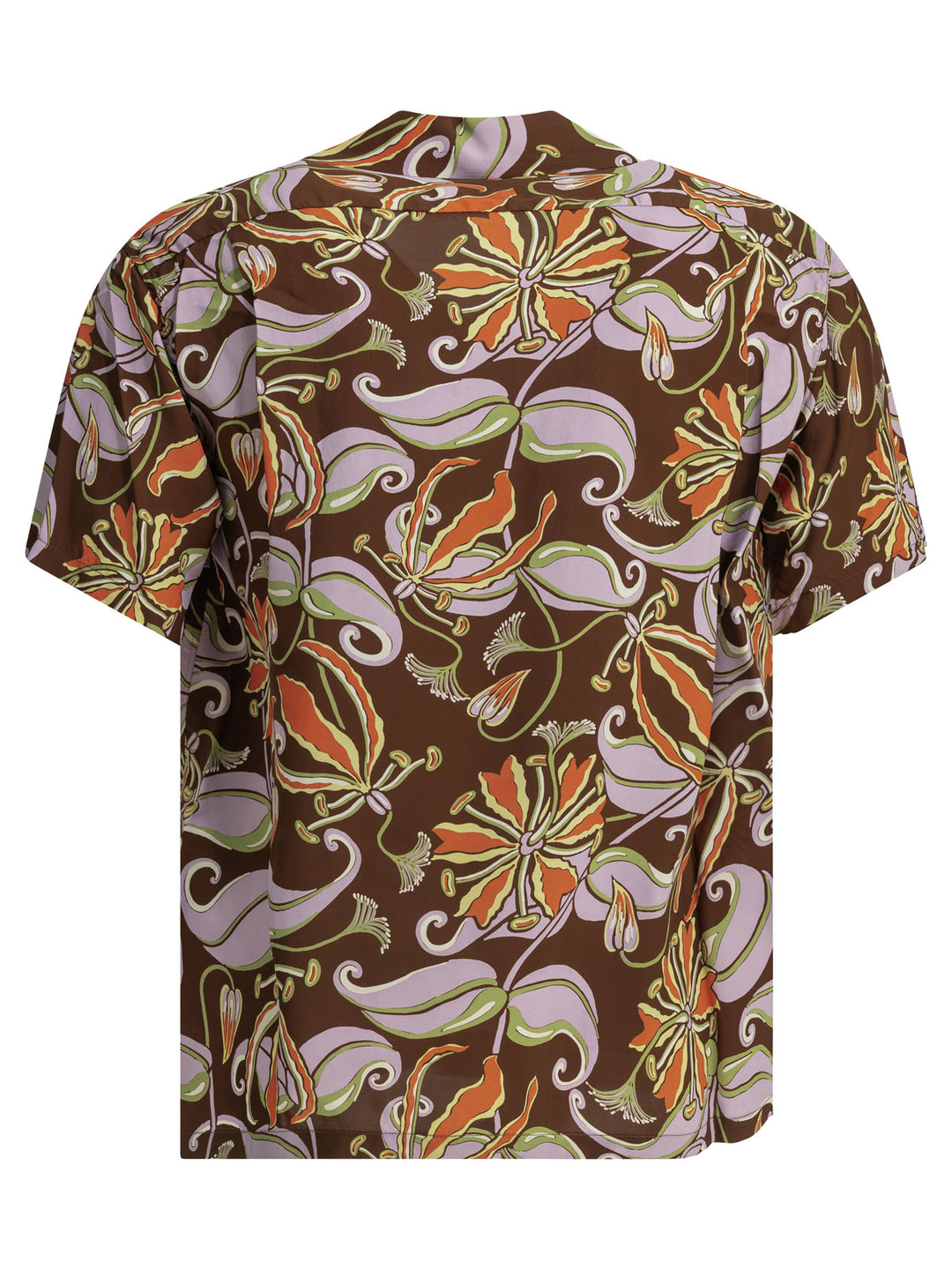 Sun Surf Spider Lily Shirts - Brown | 2916e299bb43e62e86d4515de3caa49d9486ac0b