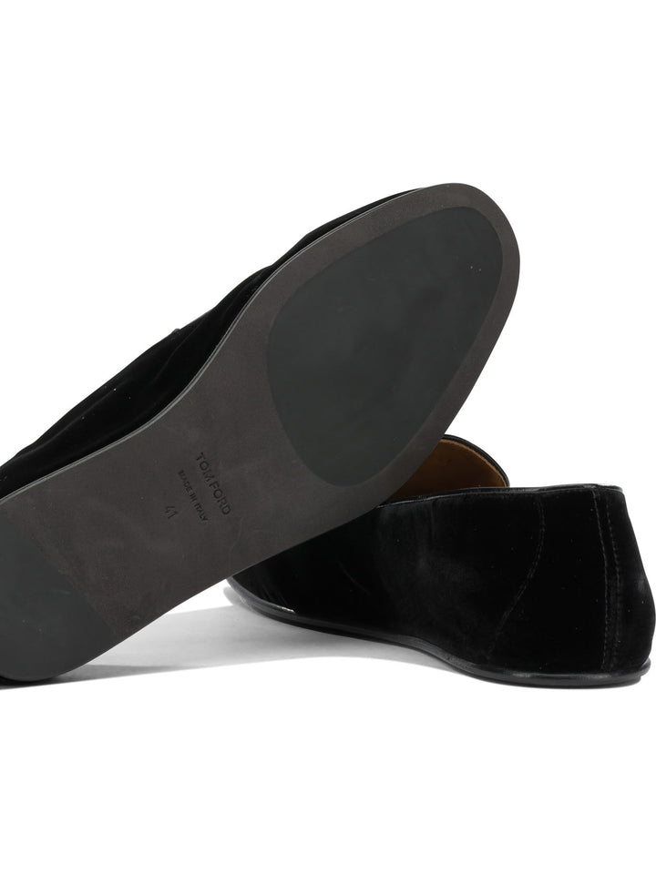 Tom Ford Leo Loafers & Slippers - Black | 5818bcf33e5f538555a1388510a624d8b1ae0507