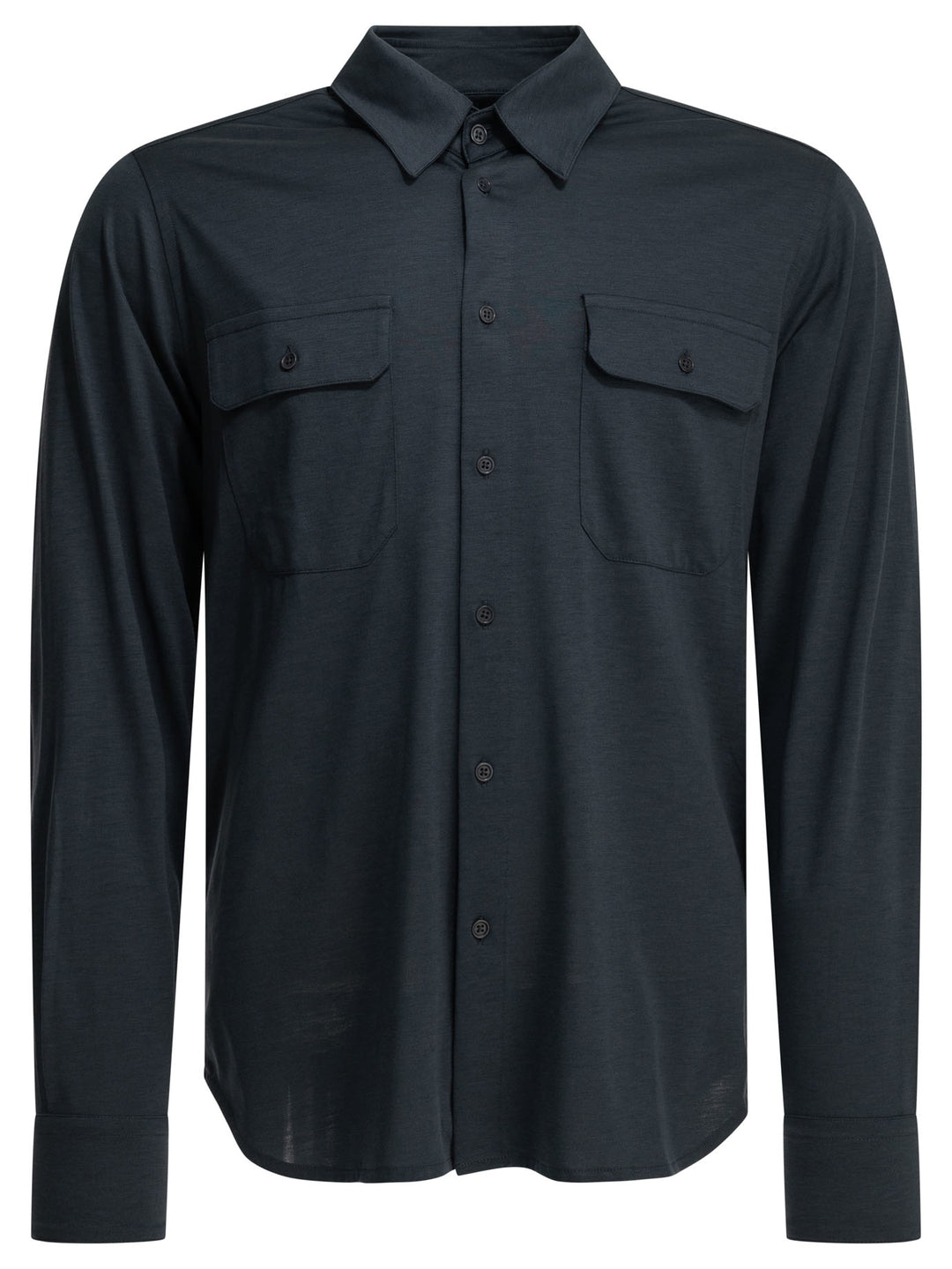 Tom Ford Military Shirts - Blue | efe4cfe5113346ec10d5e2463e055857c79edf57