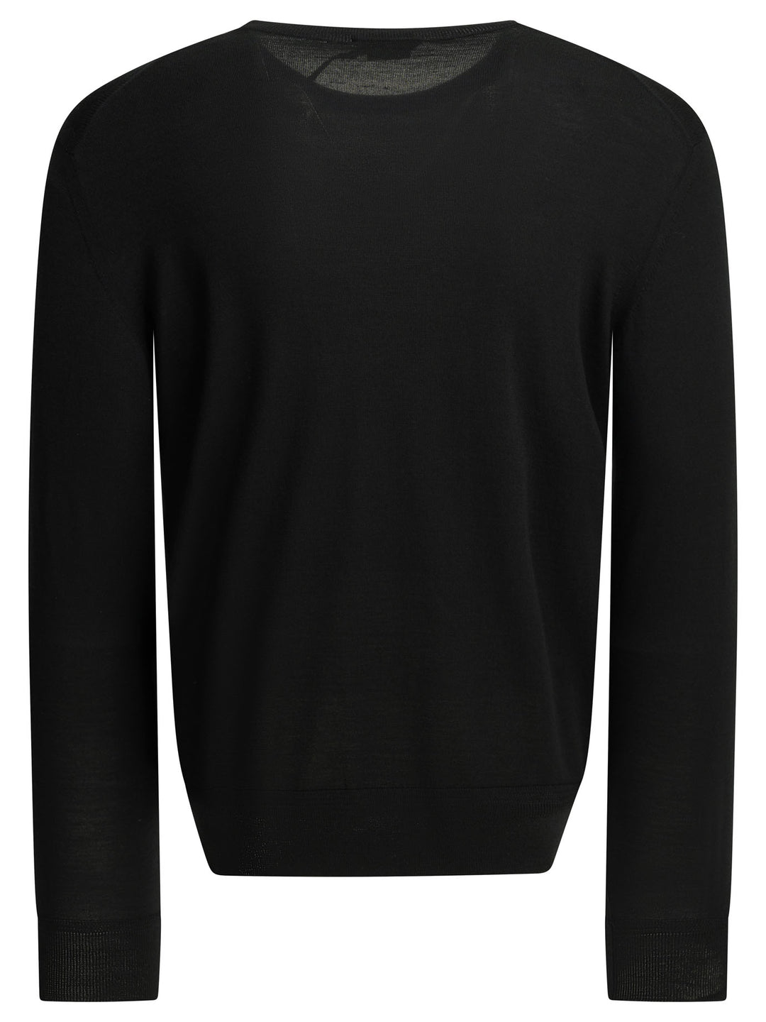 Tom Ford Wool Crew Neck Sweater Knitwear - Black | 566d39e54d19c0c27059df743cc1cd4cf3604104