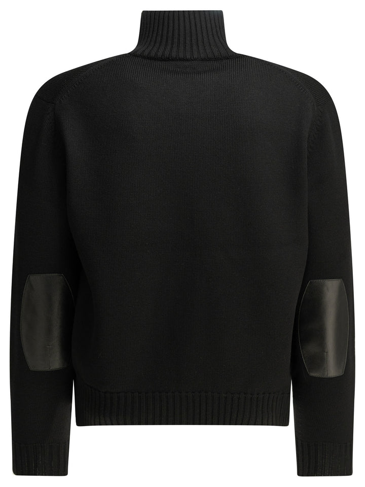 Tom Ford Wool Sweater With A Zipper Knitwear - Black | 568bed4c8d224f4aa43ce61620028f903dd6e2ec
