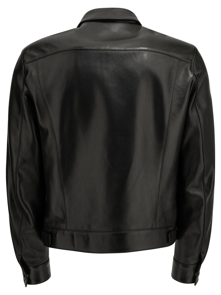 Tom Ford Leather Jacket Jackets and Coats - Black | 45101133c9c5aa7bd55da34bd637de7ea040168a