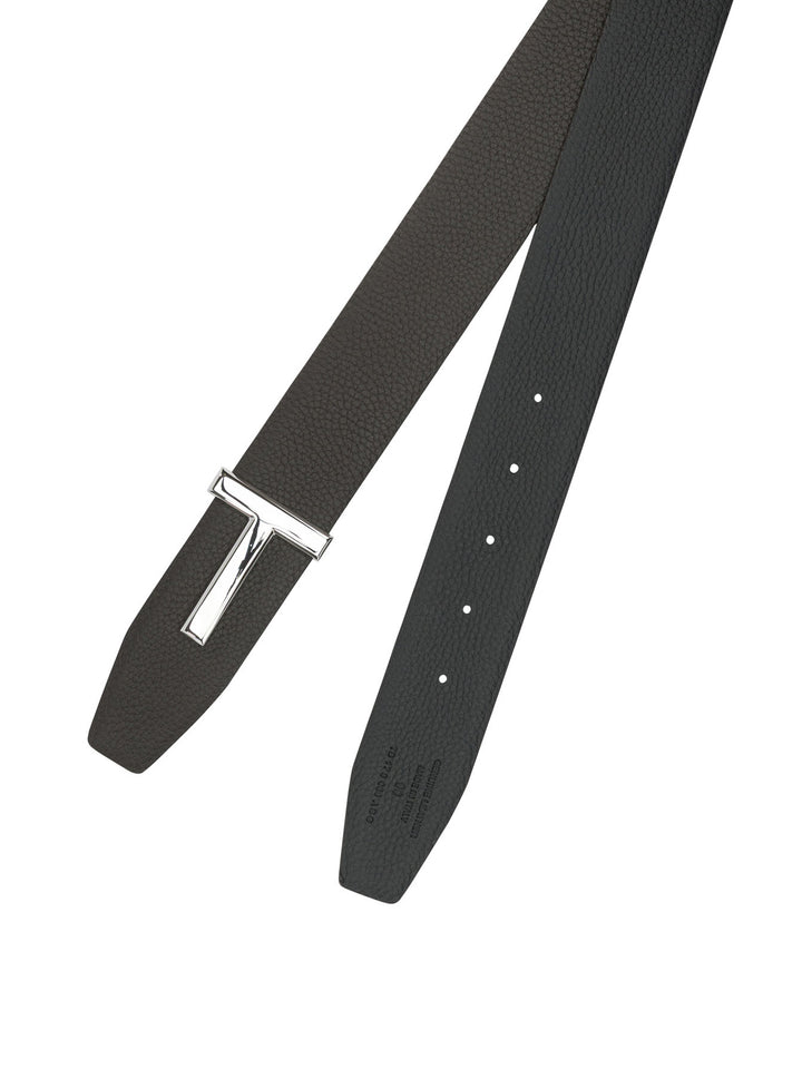 Tom Ford T Icon Belts - Brown | 877efb8b606ecf2661856613fcdb38ef482b3d42