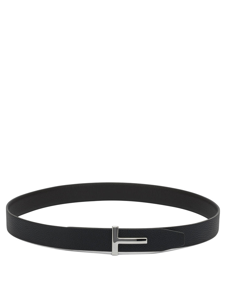 Tom Ford T Icon Belts - Black | 0edff020883aeffaddf683db3cfd81c00f8b0dd5