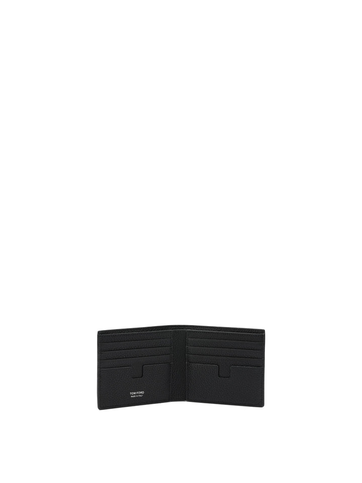 Tom Ford T Line Wallets & Card holders - Black | d91e4c5f81740653e76b6134da2168f7b9cae563