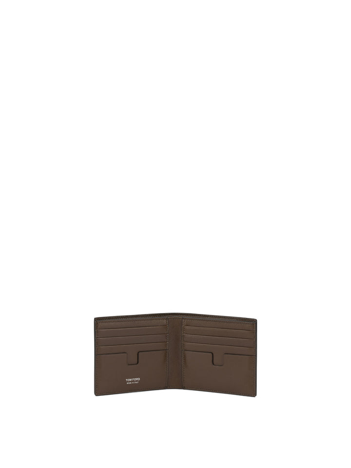 Tom Ford Tejus T Line Wallets & Card holders - Brown | d0f12b51e23a2096b9f1dfb3714220cbea0feb9b