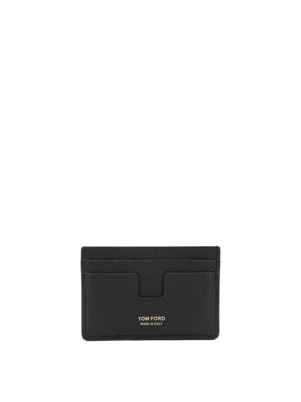 T Line Wallets & Card Holders Black