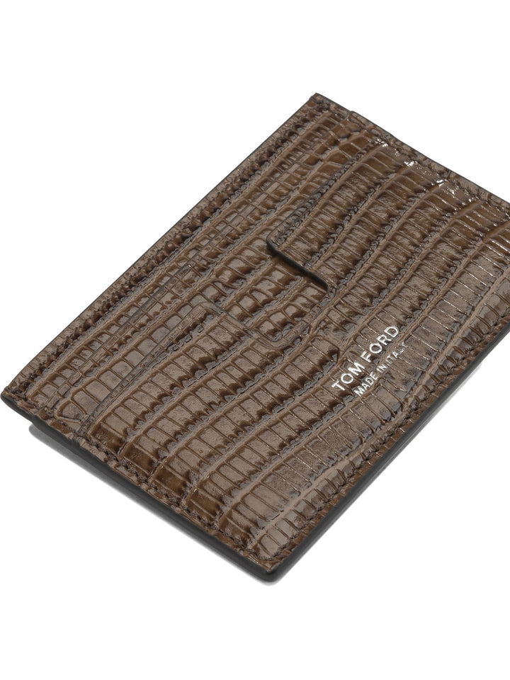 Tom Ford Tejus T Line Wallets & Card holders - Brown | c2f8666707831b56f7755a48de372d4db00d2e3a