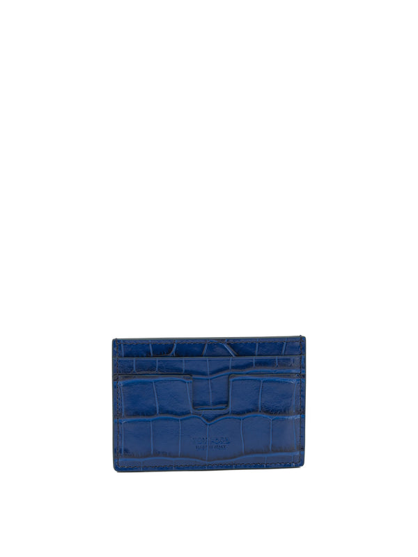 Tejus T Line Wallets & Card Holders Blue