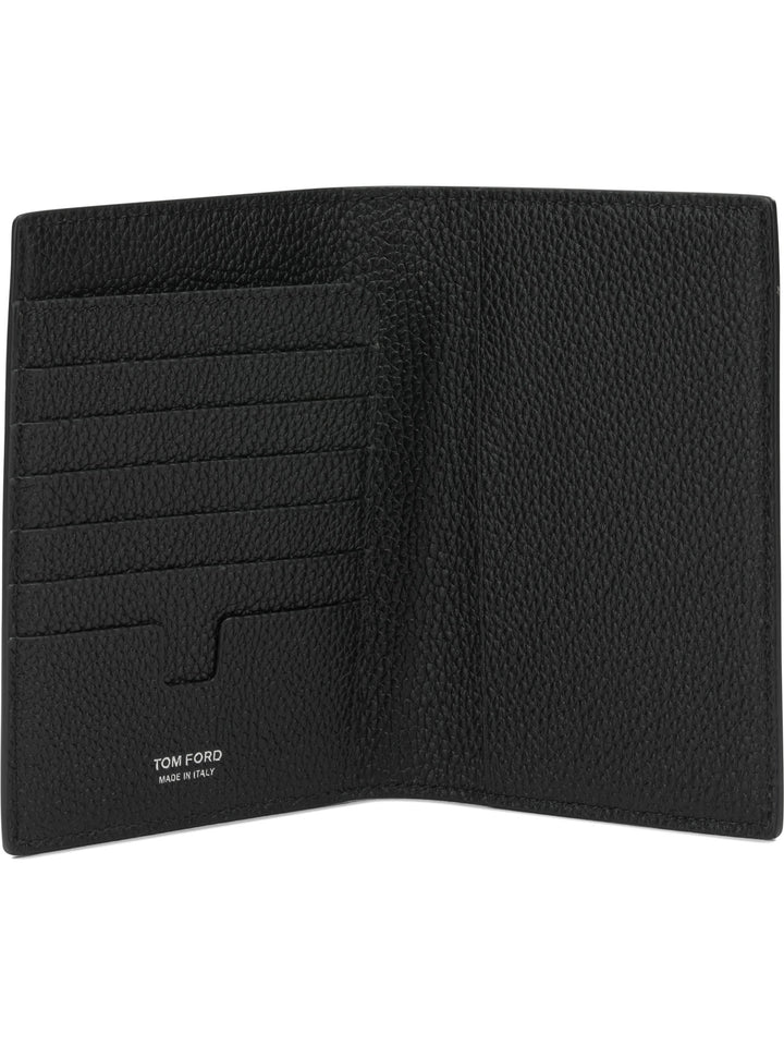 Tom Ford T Line Wallets & Card holders - Black | 962ffb9485549602904a68aa16a730a39e925f41