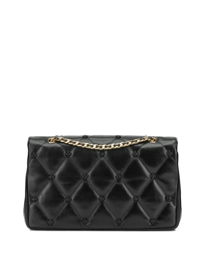 Tory Burch Bunny Knot Shoulder Bags - Black | 0c14013230f1a59697ac59e38bab6e52240e9c8e