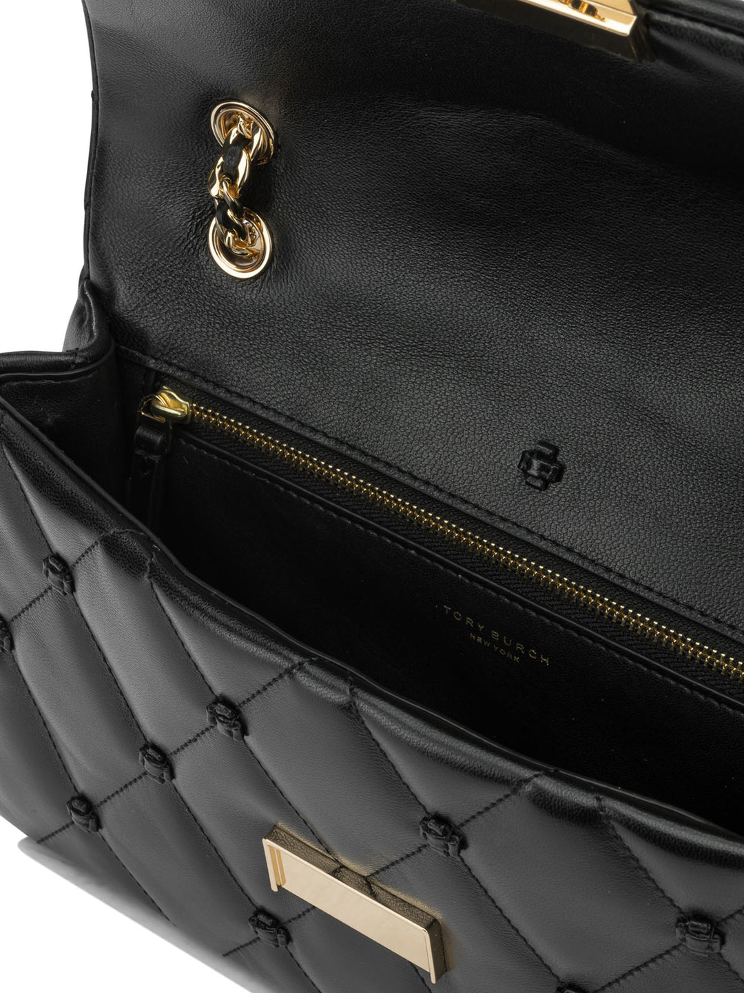 Tory Burch Bunny Knot Shoulder Bags - Black | 9e81499446deef43f7d2f9b2eb02d4a815368773