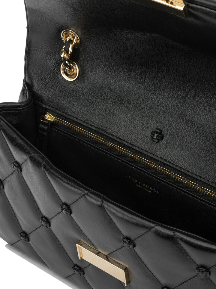 Tory Burch Bunny Knot Shoulder Bags - Black | 9e81499446deef43f7d2f9b2eb02d4a815368773