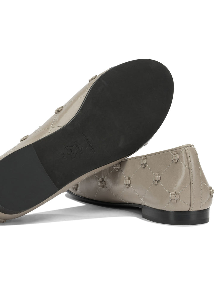 Tory Burch Bunny Ballerinas - Grey | 35260e53708fe7c8e6fcf1c5f9b620ae74f4b95d