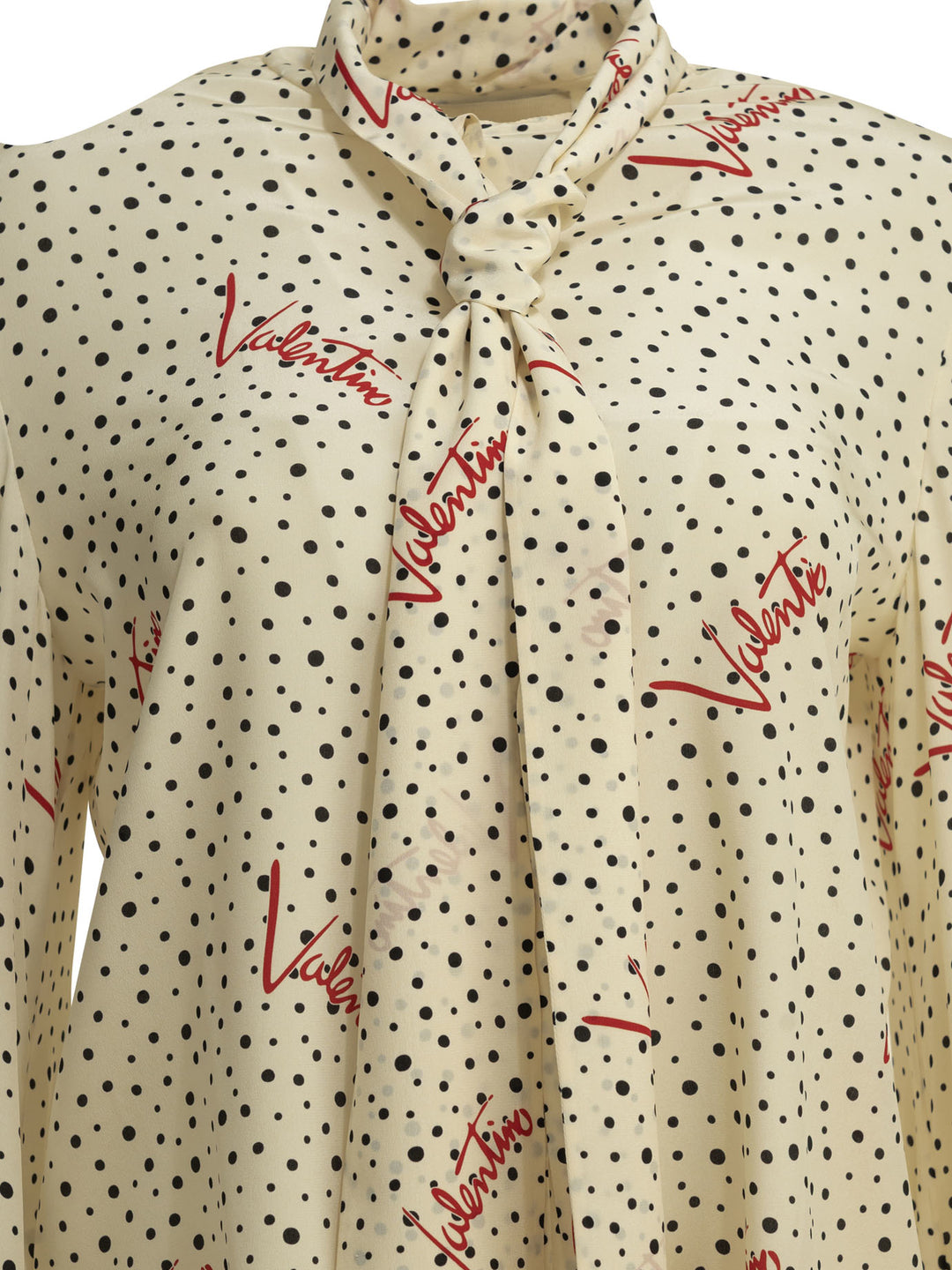 Valentino Plus De Pois Shirts - White | 7159e96aadc950ab27e7c357bc85a56d41f1898c