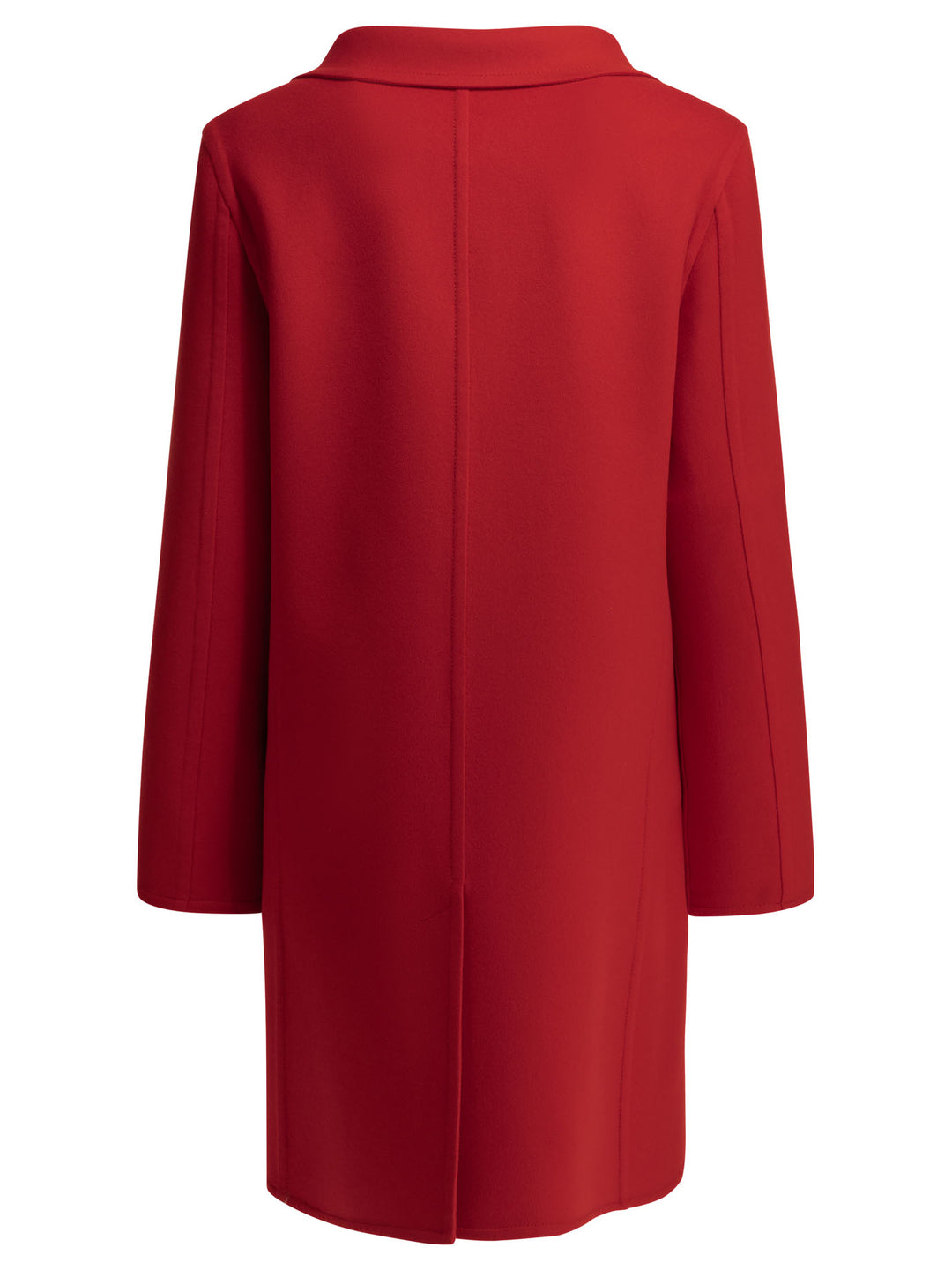 Valentino Long Wool And Cashmere Coat Jackets and Coats - Red | 36c75ddfdab09e130f050284cafea4f8f337fbd5